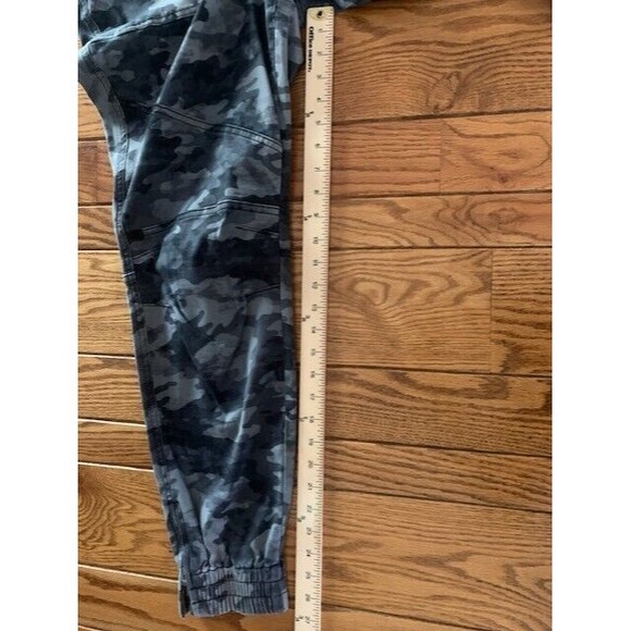 Spanx Women Sz Large Gray Camo Stretch Twill Cargo Jogger Size - Picture 12 of 14